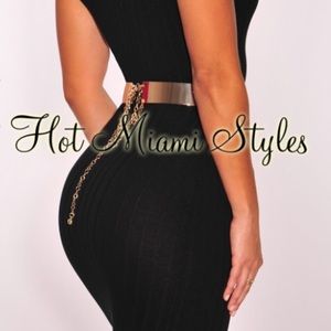 Gold Bendable Metal Belt